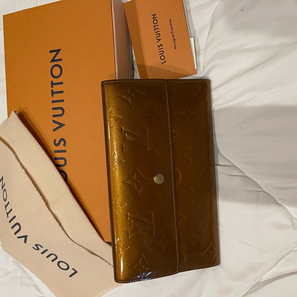 Louis Vuitton Gold Wallet